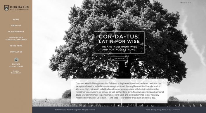 CordatusWealth.com Cordatus Wealth homepage