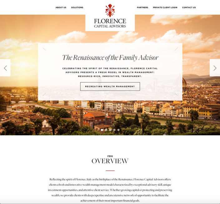 FlorenceCapital.com Florence Capital Advisory homepage