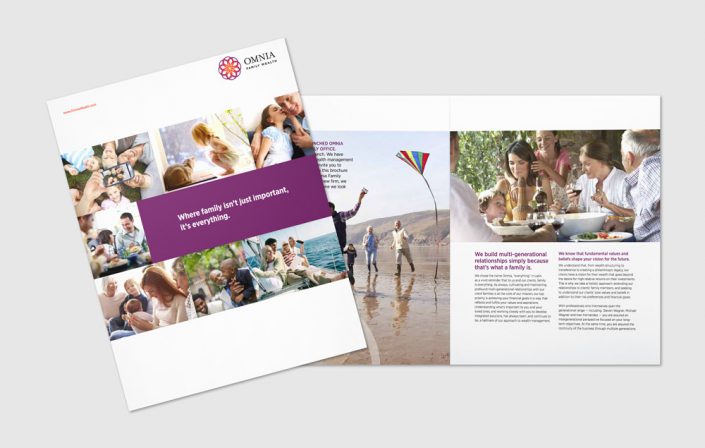 Omnia Family Wealth Omnia print materials